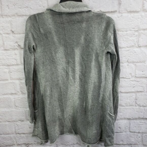 💚Alberto Makali Gray Wool Blend Selvaged Sweater - Picture 2 of 5